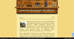 Desktop Screenshot of morawa.haczow.pl